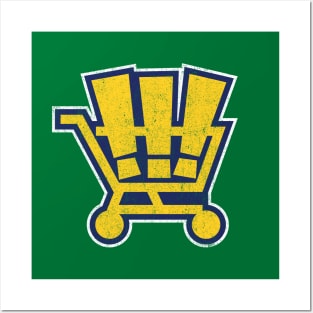 Buy More Shopping Cart (Chest Pocket) Posters and Art